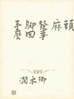 手脚发麻头晕怎么回事