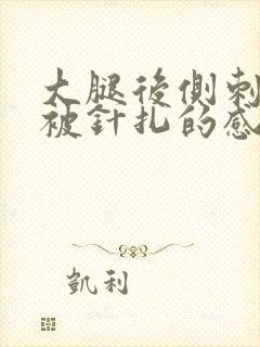 大腿后侧刺痛 被针扎的感觉一阵阵