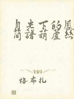 月光下的凤尾竹简谱葫芦丝c调