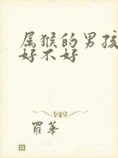 属猴的男孩子命好不好