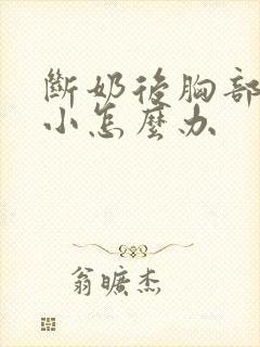 断奶后胸部就很小怎么办封面