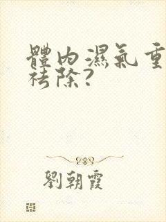 体内湿气重怎样祛除?封面