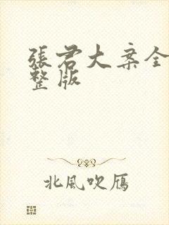 张君大案全集完整版