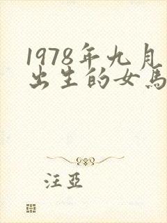 1978年九月出生的女马的命运