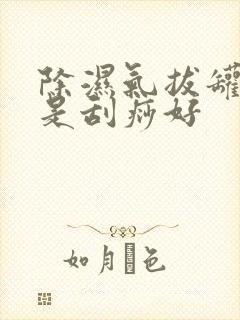 除湿气拔罐好还是刮痧好