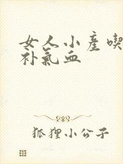 女人小产吃什么补气血