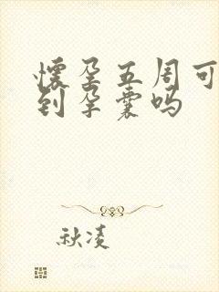 怀孕五周可以看到孕囊吗封面