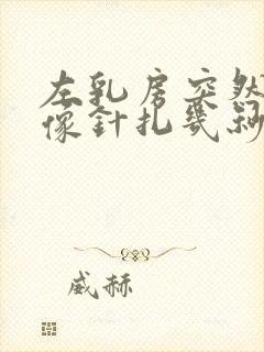 左乳房突然刺痛像针扎几秒