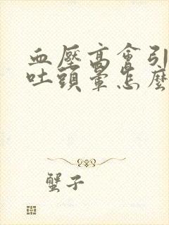 血压高会引起呕吐头晕怎么治疗封面