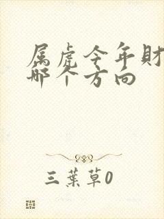 属虎今年财运在哪个方向