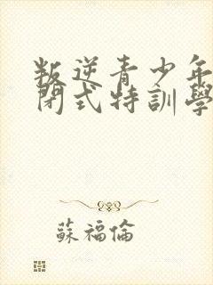 叛逆青少年全封闭式特训学校