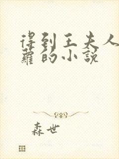 得到王夫人李青萝的小说封面