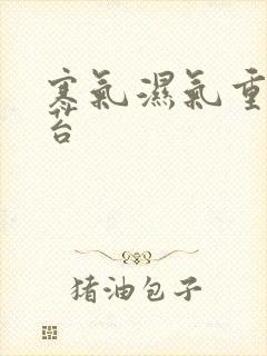 寒气湿气重的舌苔