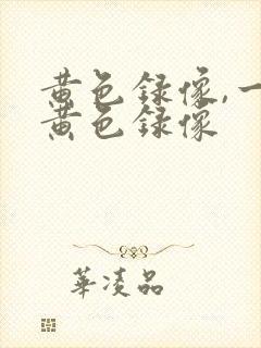 黄色录像,一级黄色录像