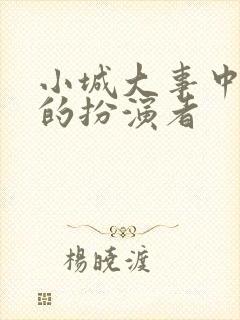 小城大事中杜涛的扮演者