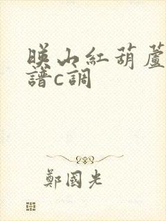 映山红葫芦丝简谱c调