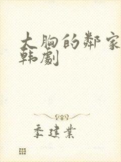 大胸的邻家少女韩剧封面