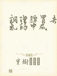 调理脾胃去除湿气的中成