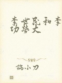 李世民和李渊谁功劳大