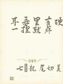 耳垂里有硬疙瘩一捏就疼