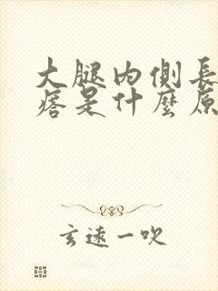 大腿内侧长小疙瘩是什么原因