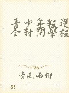 青少年叛逆正规全封闭学校学费大概多少