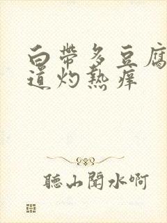 白带多豆腐渣阴道灼热痒封面