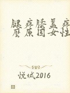 腿疼膝盖疼是什么原因女性