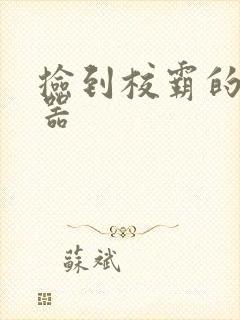 捡到校霸的遥控器