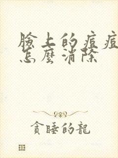 脸上的痘痘痘印怎么消除