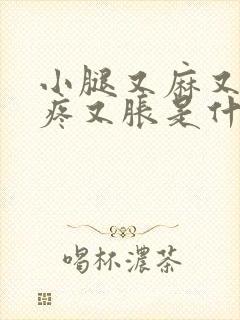 小腿又麻又酸又疼又胀是什么原因