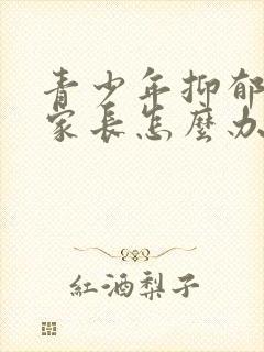 青少年抑郁厌学家长怎么办封面