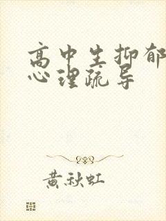 高中生抑郁焦虑心理疏导