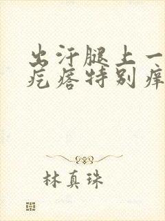 出汗腿上一片红疙瘩特别痒