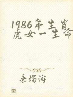 1986年生肖虎女一生命运封面