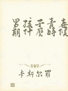 男孩子青春叛逆期什么时候结束