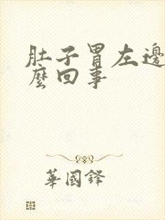 肚子胃左边疼怎么回事