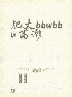 肥大bbwbbw高潮