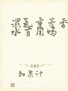 湿气重藿香正气水有用吗