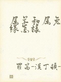 属羊和属兔的姻缘怎样