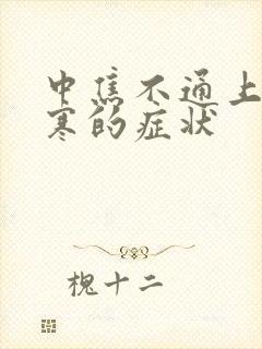 中焦不通上热下寒的症状