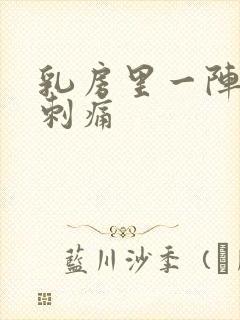 乳房里一阵一阵刺痛