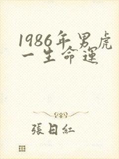 1986年男虎一生命运