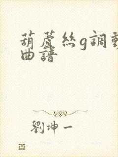 葫芦丝g调动态曲谱