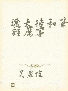 辽太后和萧太后谁厉害封面