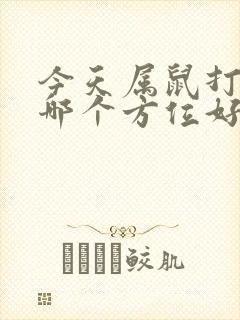 今天属鼠打牌坐哪个方位好