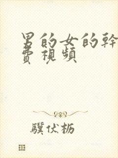 男的女的干逼免费视频