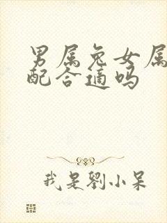 男属兔女属牛婚配合适吗封面