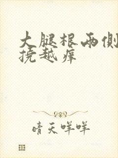 大腿根两侧痒越挠越痒封面