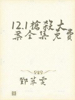 12.1枪杀大案全集免费观看